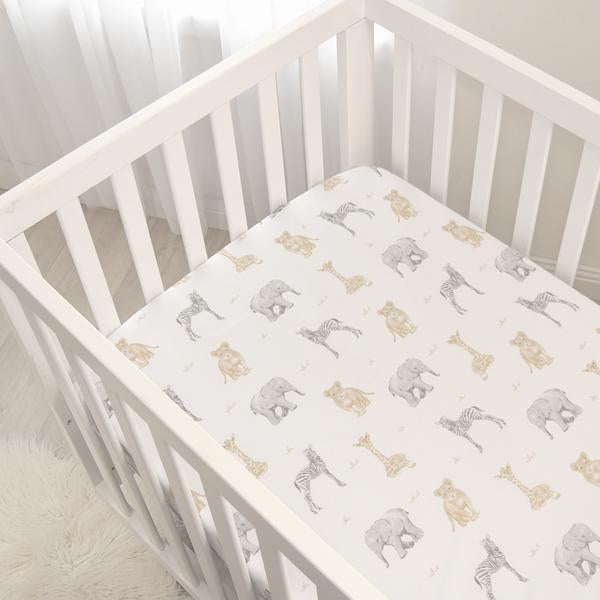 Savanna Babies 2 pack Jersey Cot Fitted Sheet