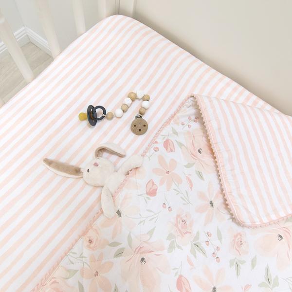 Meadow Quilted Cot Comforter Nursery Quilt Blanket