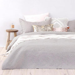 Ash Botanica Coverlet Bedcover & Pillow Case Set