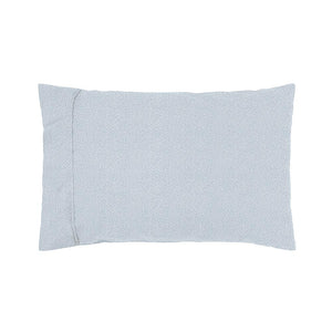 Spot Flannelette Sheet Sheet Set in Blue