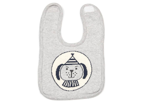 3 Piece Wilbur Dog Newborn Toy Soother Bib and Booty Set