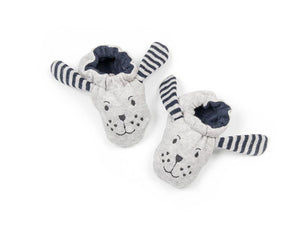 3 Piece Wilbur Dog Newborn Toy Soother Bib and Booty Set