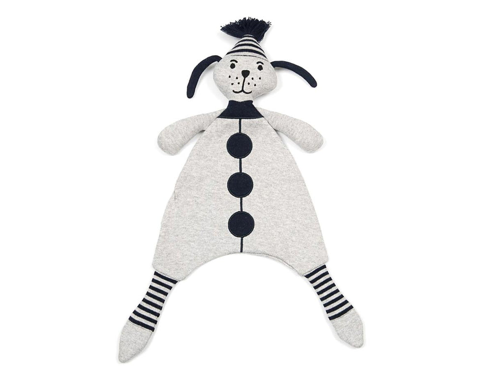 3 Piece Wilbur Dog Newborn Toy Soother Bib and Booty Set