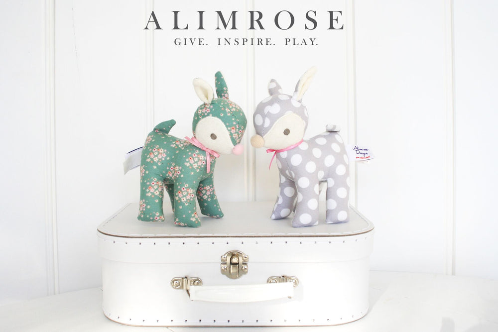Standing Deer Toy Nursery Decor