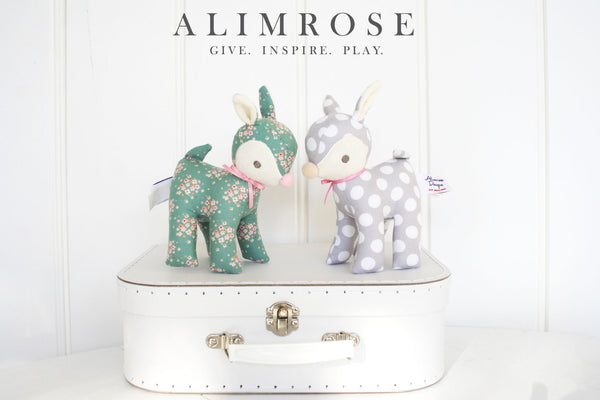 Standing Deer Toy Nursery Decor