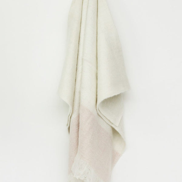 Emerald Soft Acrylic Throw Rug in Pink or Charcoal