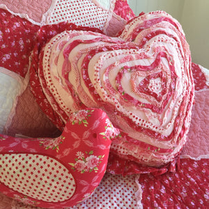 Scarlet Heart Cushion