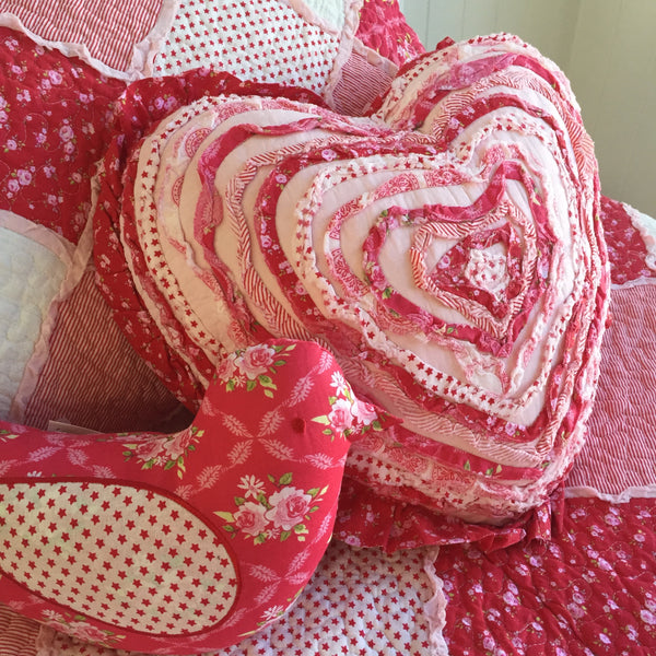Scarlet Heart Cushion