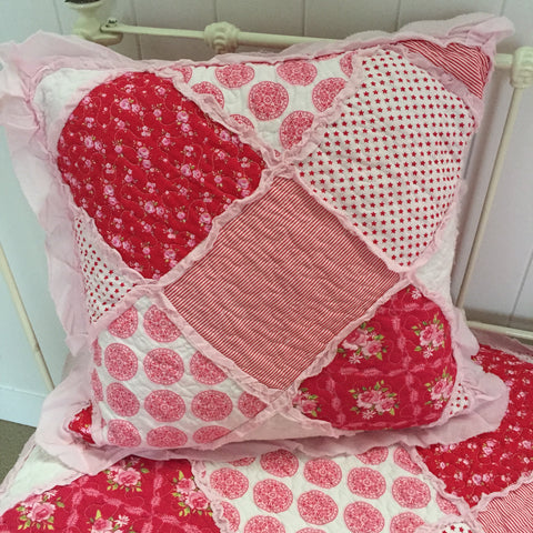 Scarlet Square Cushion Cover
