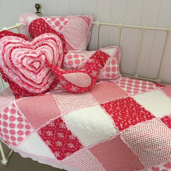 Scarlet Heart Cushion