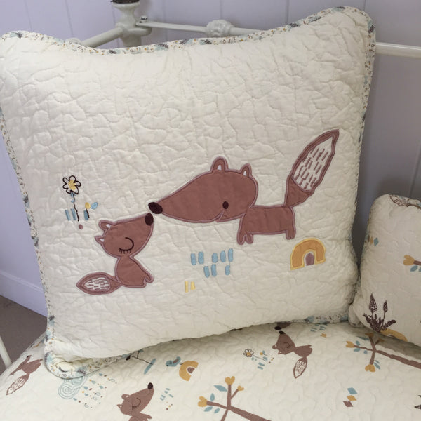 Squirrel Square Cushion Cover