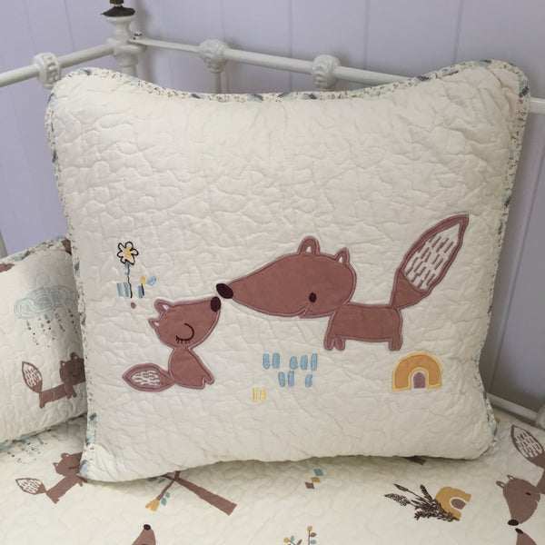 Squirrel Square Cushion Cover