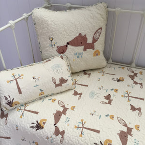 Squirrel Square Cushion Cover