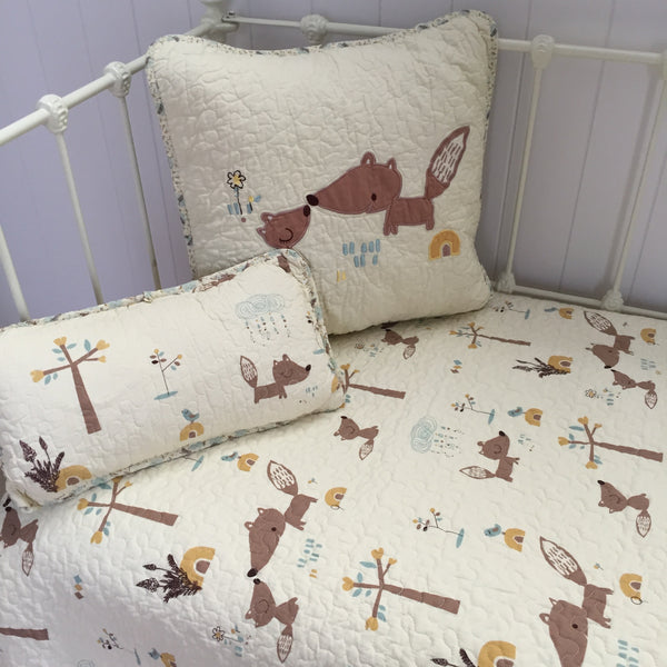 Squirrel Square Cushion Cover