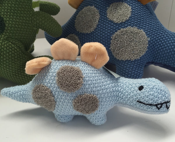 Dinosaur Knitted Children's Toy 4 characters to choose from
