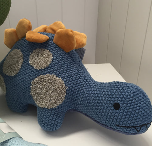 Dinosaur Knitted Children's Toy 4 characters to choose from