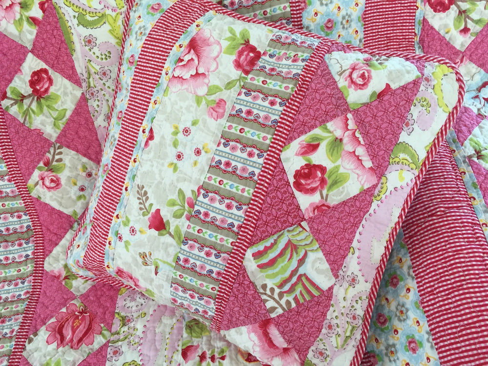 Stella Square Floral Cushion Cover
