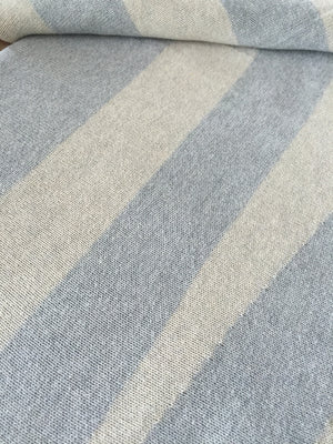 Indus Design Ribbon Throw Rug Flint & Natural