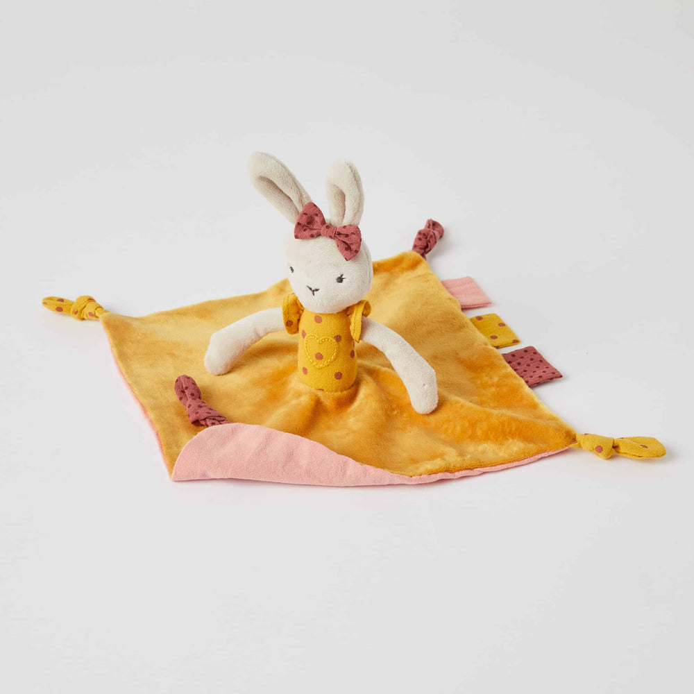 Esme Bunny Baby Comforter Soother Security Blanket