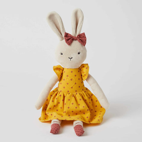 Esme Bunny Floral Children's Toy Doll Rabbit