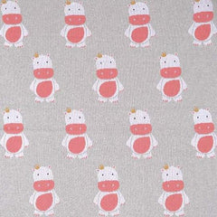 Hippo Baby Cotton Knit  Blanket in Gift Box