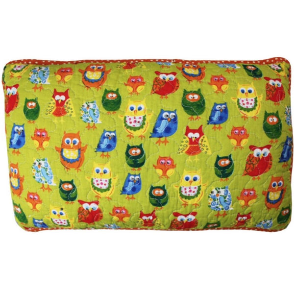 Owl Green Decorator Cushion