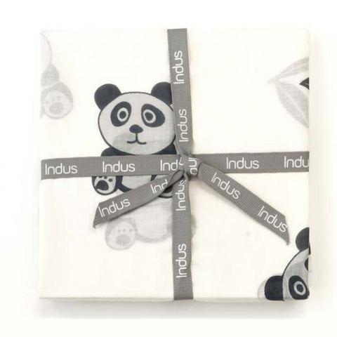 Panda Bao Bao Cotton Swaddle Wrap