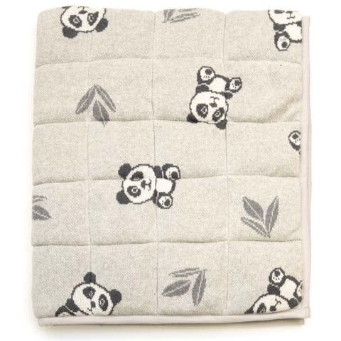 Panda Bear Baby Bao Bao Play Mat Nursery Cot Blanket Quilt