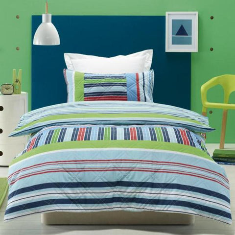 Piper Padded Quilt Cover Set Sale