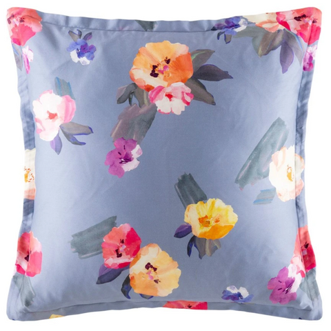 Blooming Floral Kelisa European Pillow Case / Large Cushion