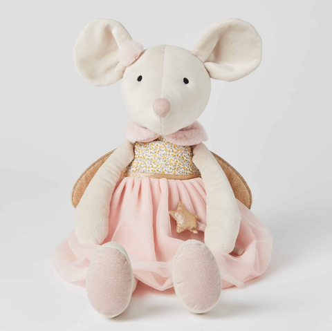 Quinn Large 60cm Fairy Mouse Plush Children's Toy Doll
