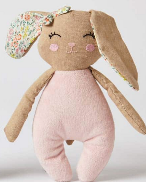 Bunny /  Owl Soft Plush Baby Rattle Toy
