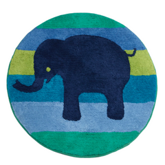 Animal Patch Floor Rug Kids Bedroom
