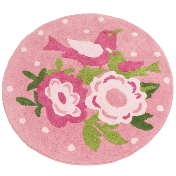 Shabby Chic Floor Rug Play Mat