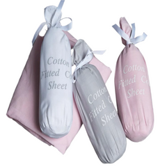 Baby Girls Boys Fitted Cot Sheet Nursery Bedding