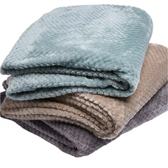 Giggle Giggle Soft Fleece Popcorn Throw Rug – Seamist, Latte & Smoke