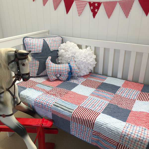 Thomas Scotty Dog Check Cushion