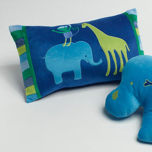 Animal Patch Rectangle or Elephant Cushion