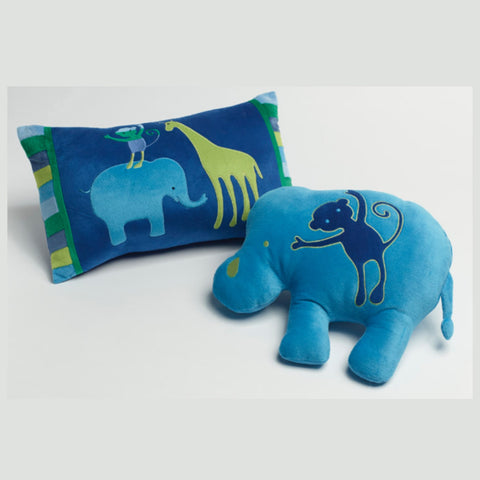 Animal Patch Rectangle or Elephant Cushion