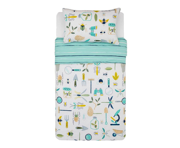 Outdoor Collector Kas Kids Boys Quilt Cover Set