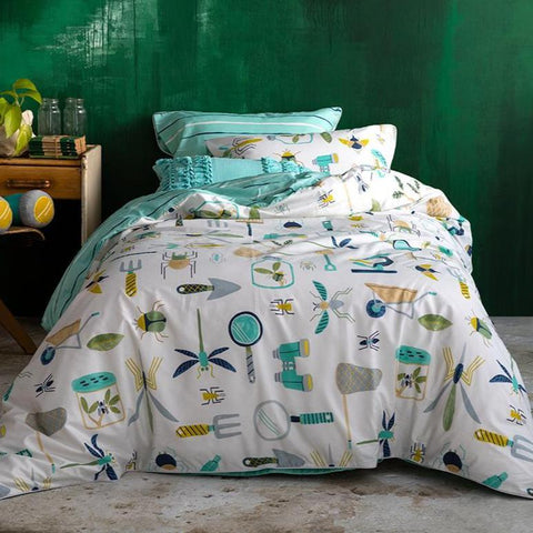 Outdoor Collector Kas Kids Boys Quilt Cover Set