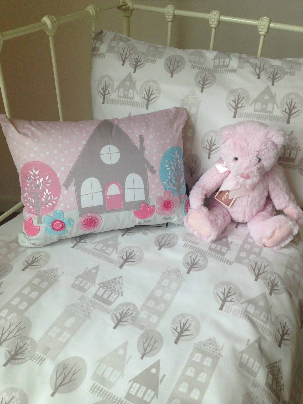 Pink Bluezoo Bedding Debenhams Bluezoo Pink Forest Animals Single